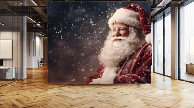 Santa Claus, Christmas - Generative AI Wall mural