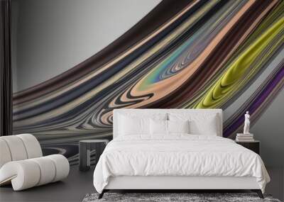 Abstract Swirling Color Background Design Wall mural