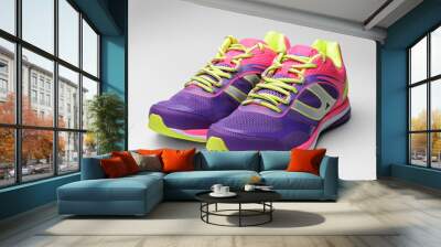 Running shoes Wall mural