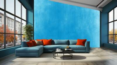 Abstract blue background. Wall mural