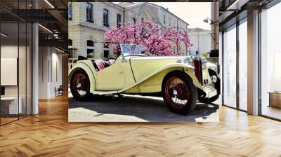 sports car in 1953 years Wall mural