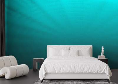 abstract teal graphic as wallpaper or background Wall mural