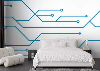 Circuit Technology Wall mural