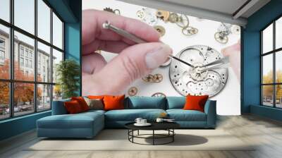 Repair of watches Wall mural