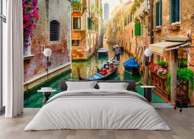 Canal in Venice Wall mural