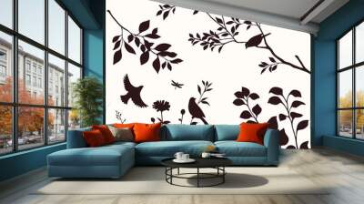 Nature elements Wall mural