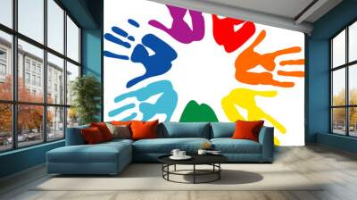 Vector symbol Wall mural