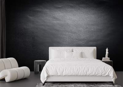 Backgroud of dusty black paper Wall mural