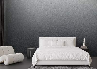 noised gray metal - steel background Wall mural