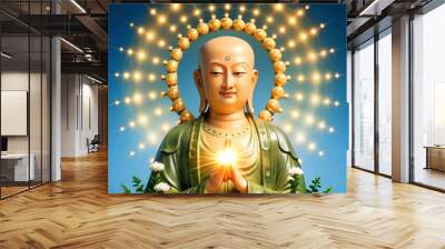 asian religion statue budda Wall mural