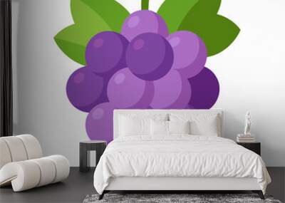 vector illustration of grape Wall mural