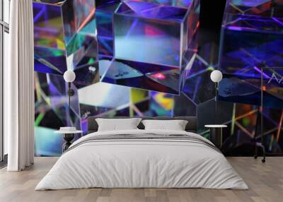 Mirror reflections Wall mural