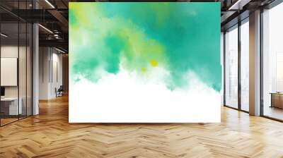 Watercolor painting colorful artistic  background Wall mural