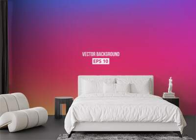 Vivid colors background Wall mural