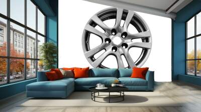 aluminum car rim transparent Wall mural