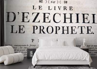 Faith and religion. Catholic Church. Wall mural