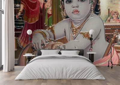 Faith and religion. Hinduism. Wall mural