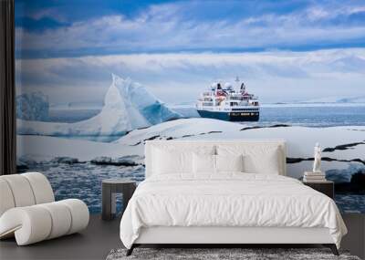 Big cruise ship Wall mural