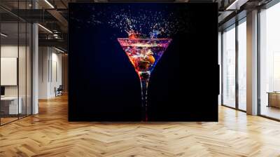 colourful coctail Wall mural