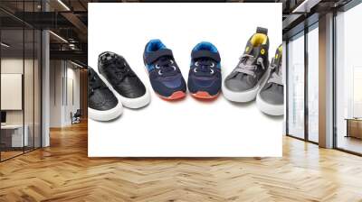 Kids shoes Wall mural