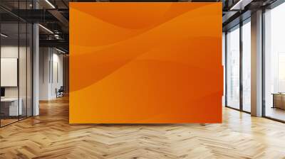  Abstract colorful orange curve background  Wall mural