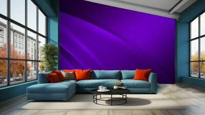 Abstract background with wave Wall mural