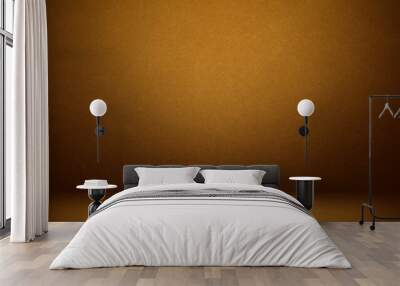 Abstract orange and yellow studio room background Wall mural