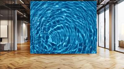 Blue Clean And Transparent Pool water  Wall mural