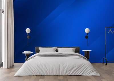 Dark blue background with abstract graphic elements Wall mural