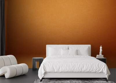 Yellow and orange studio room background, bland banner and empty wall Wall mural