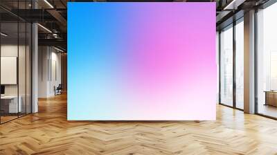 blur background - abstract color design - pink and blue - trend colors rose quartz and serenity Wall mural