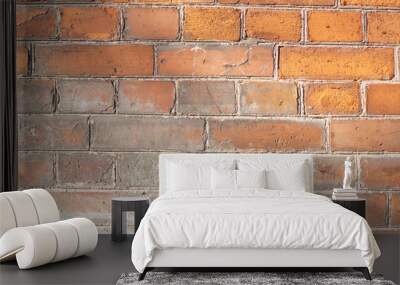 brick facade Wall mural