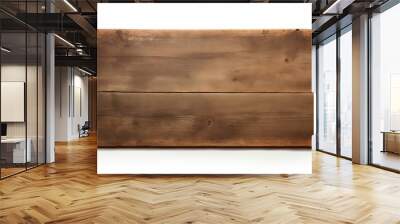 brown wood board Wall mural