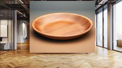 wooden plate  Wall mural