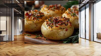 potatoes with rosemary Wall mural