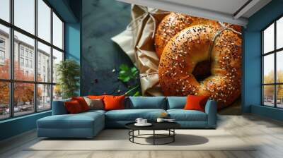 seed roll Wall mural