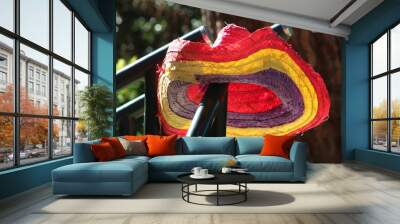 Sombrero de Colores Wall mural