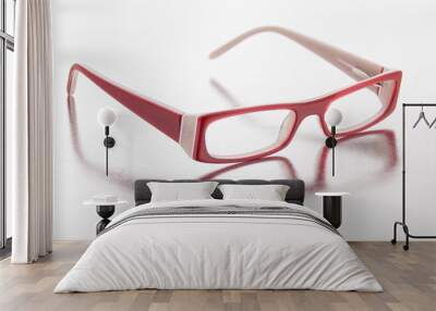 glasses Wall mural