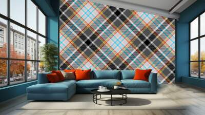  Tartan Plaid Scottish Seamless Pattern. Wall mural