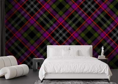 Tartan Plaid Scottish Seamless Pattern. Wall mural