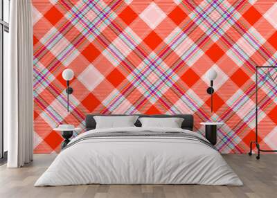 Tartan Plaid Scottish Seamless Pattern. Wall mural