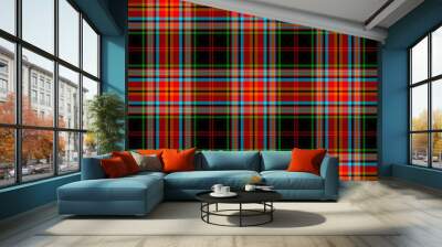 Tartan Plaid Scottish Seamless Pattern. Wall mural