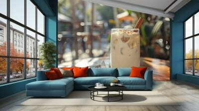 A refreshing and delicious horchata, the perfect drink for a hot summer day. Wall mural