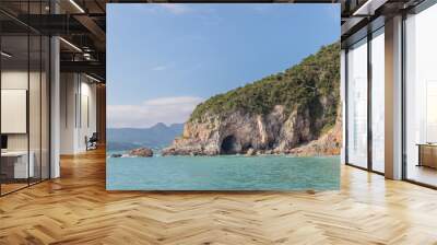 Shore and Rocks in Sharp Island, outer island in Sai Kung, Hong Kong Wall mural