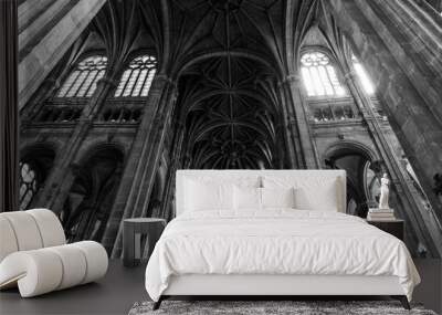 Cathedral inside view Wall mural