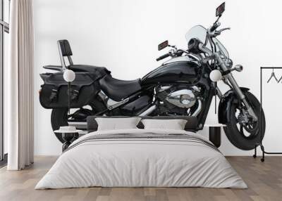 Black Motorbike Wall mural