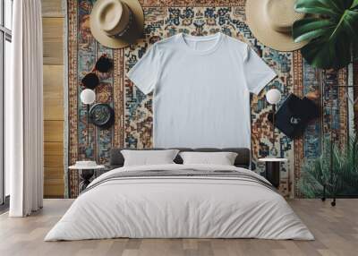 Blank t-shirt Wall mural