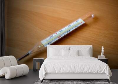 medical thermometer Wall mural