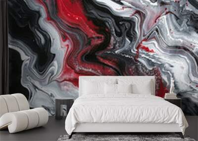 Watercolor abstract art Wall mural