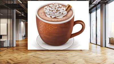 cup of hot chocolate Wall mural